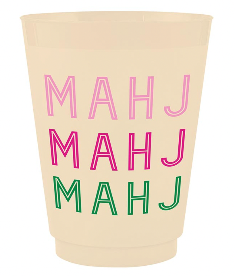 8ct Frost Cup - Mahj Mahj Mahj