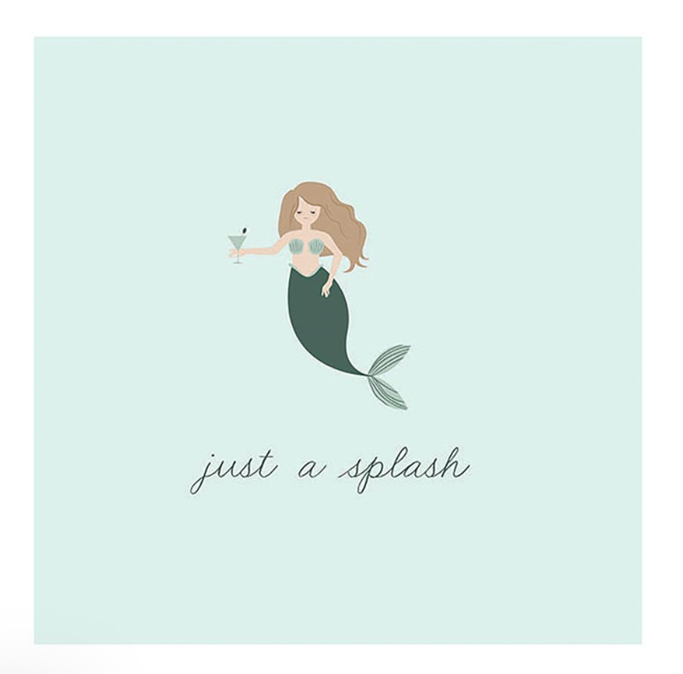Beverage Napkins - Just A Splash