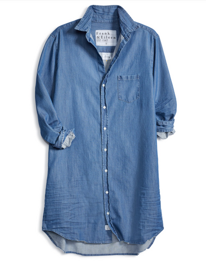 Mary L/S Button Down Dress