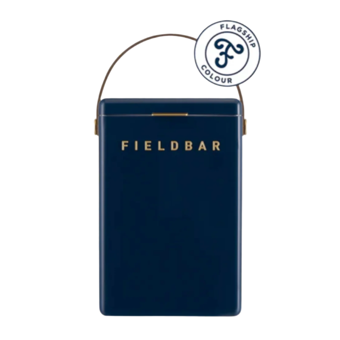 Fieldbar drinks box sea boat blue.