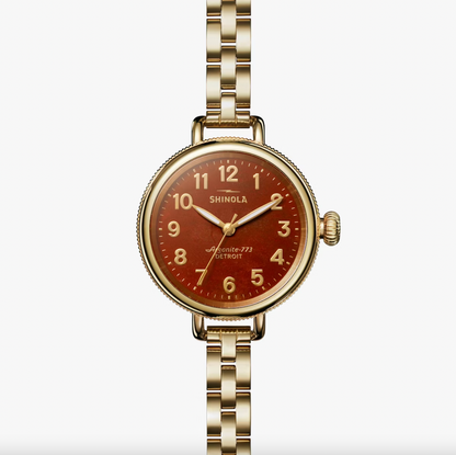 Birdy Watch - Gold | Red Jasper