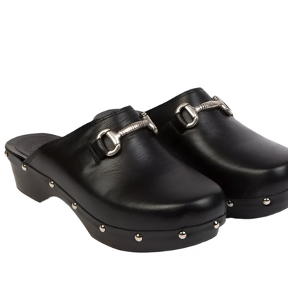 Horsebit Low Clog