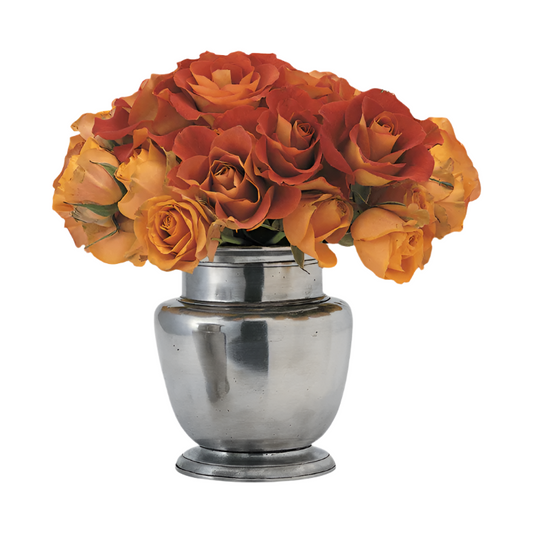 Match rimmed vase