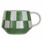 Checkered Stoneware Mug