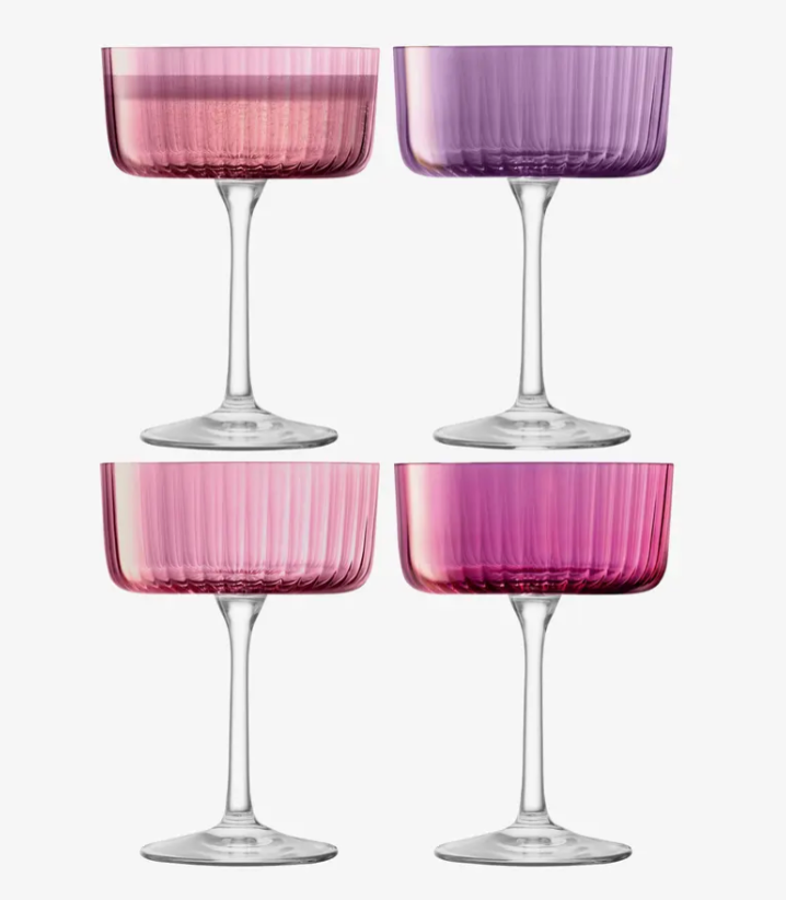 Gems Champagne/Cocktail | Set/4