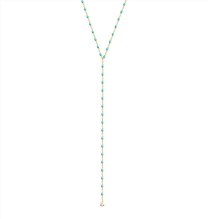 Mini Gigi Party Y Necklace - 19.7"