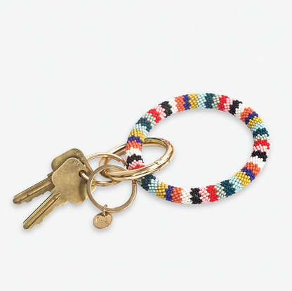 Chloe Seed Bead Key Ring