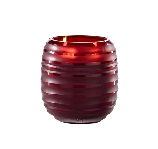 Red Sphere Candle - Zanzibar