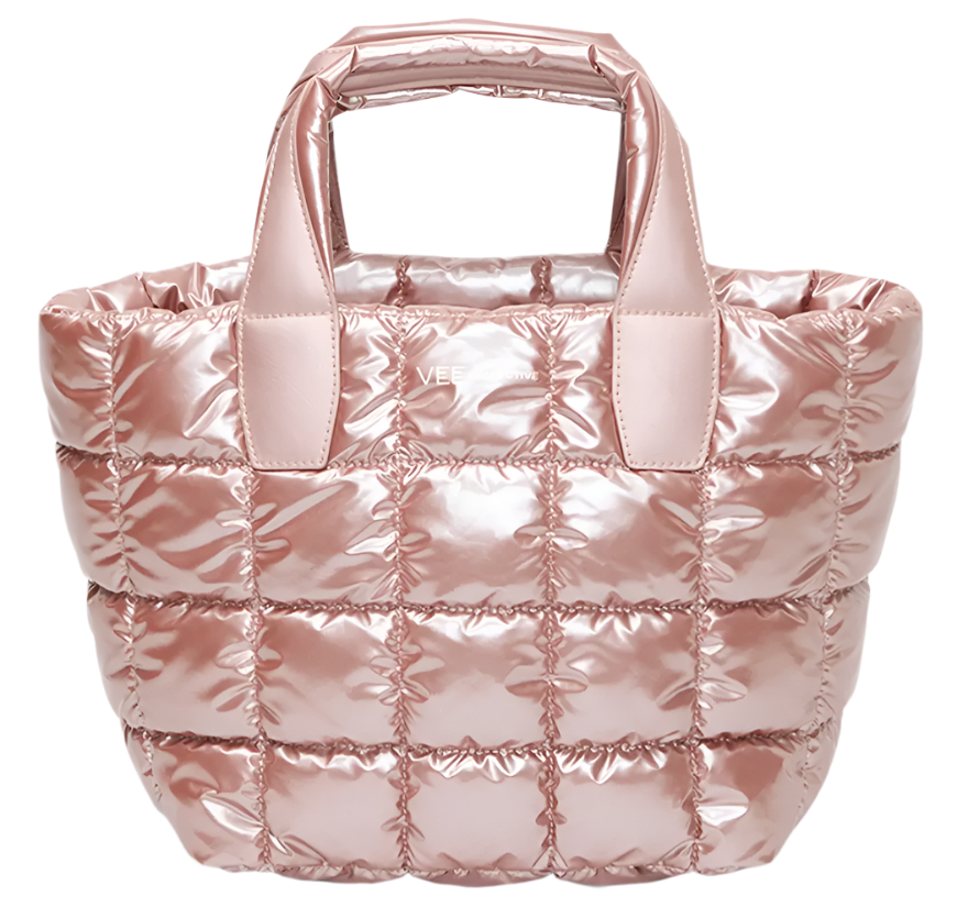 Porter Tote - Mini | Pink Metallic