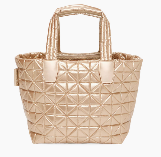 Vee Tote - Medium | Gold Metallic