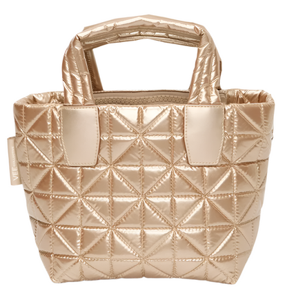 Vee Tote - Mini | Gold Metallic