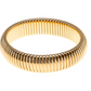 Half Round Cobra Bracelet - Gold