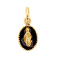 Madone Pendant - Black - YG