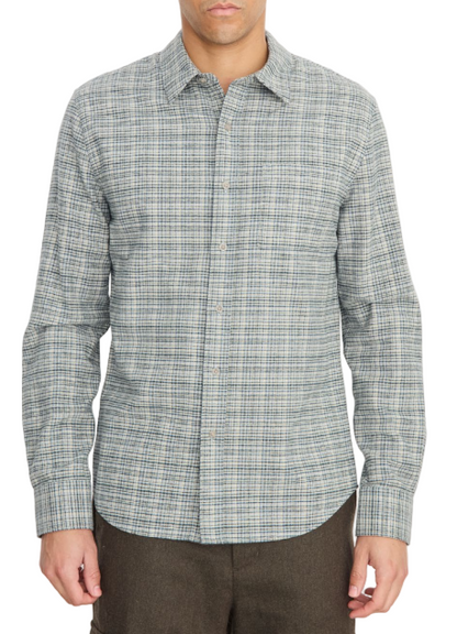 Highclere Plaid Separate Placket L/S Shirt