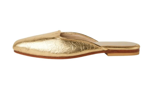 The Clara Mule- Gold