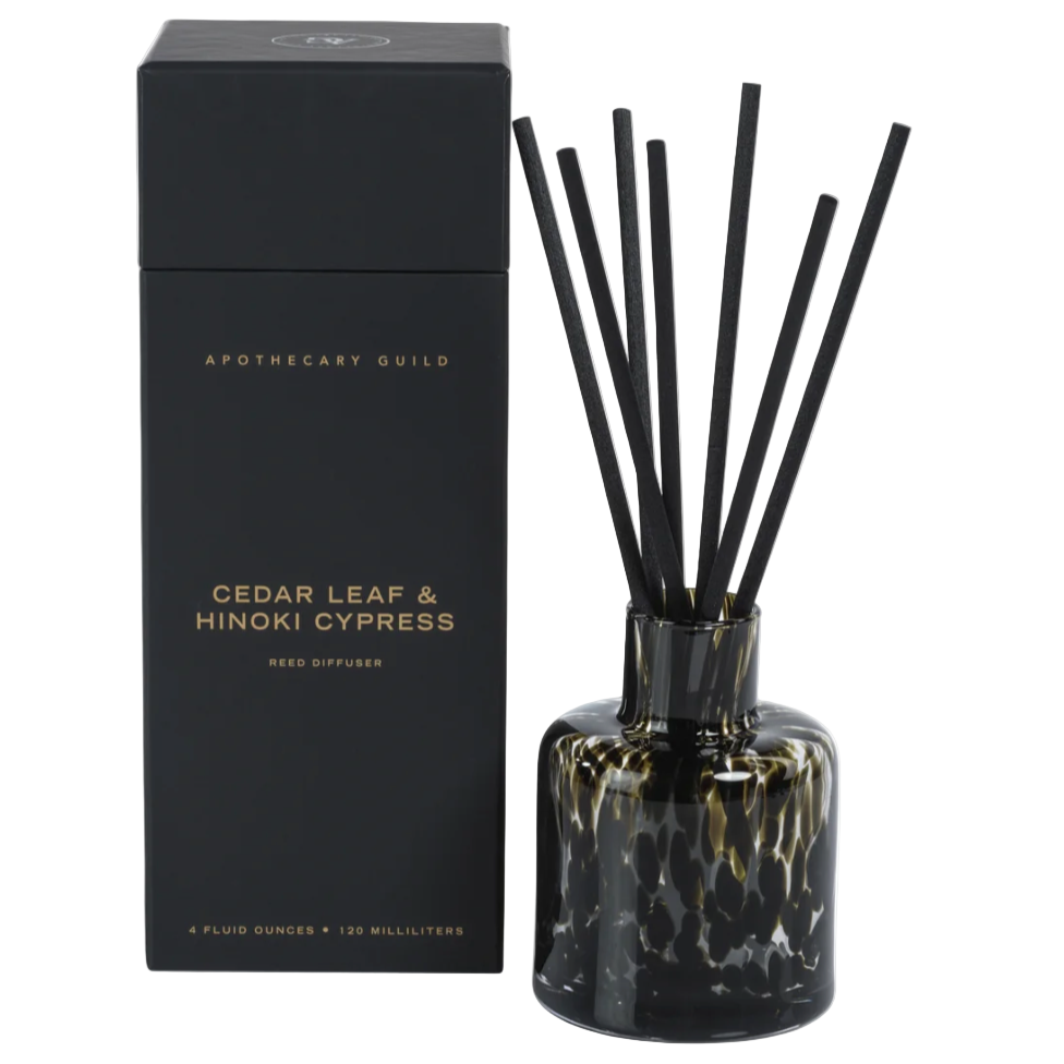 Apothecary Opal Glass Reed Diffuser in Gift Box