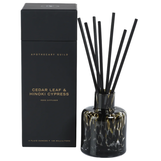 Apothecary Opal Glass Reed Diffuser in Gift Box
