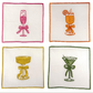 Cocktail Napkins- 4 Designs