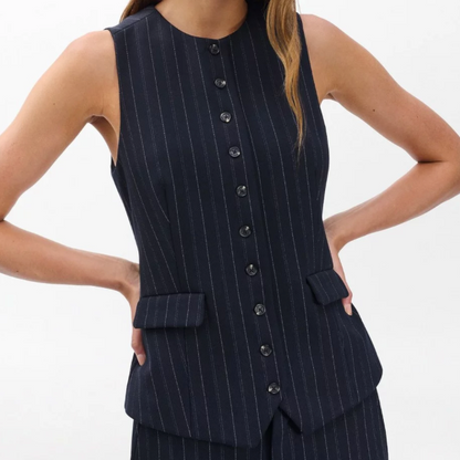 Irina Long Ponte Vest
