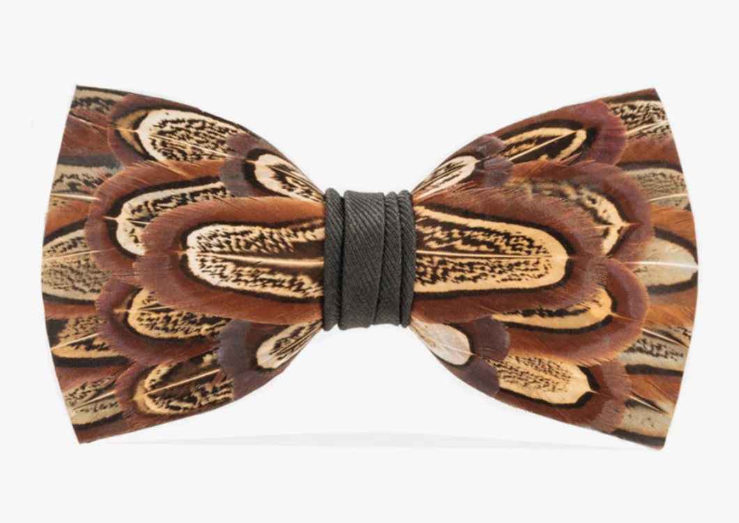 Pheasant Bow Tie