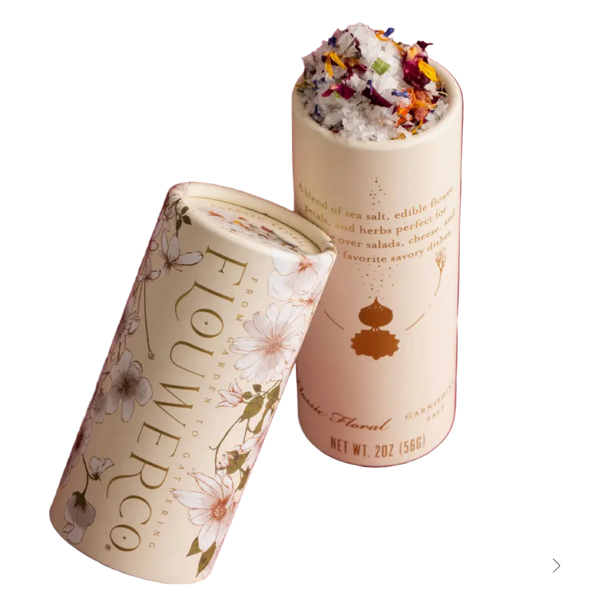 Classic Floral Garnishing Salt
