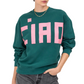 Ciao Oversized Sweatshirt- Deep Pine