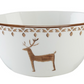 Wooded Reindeer Bowl