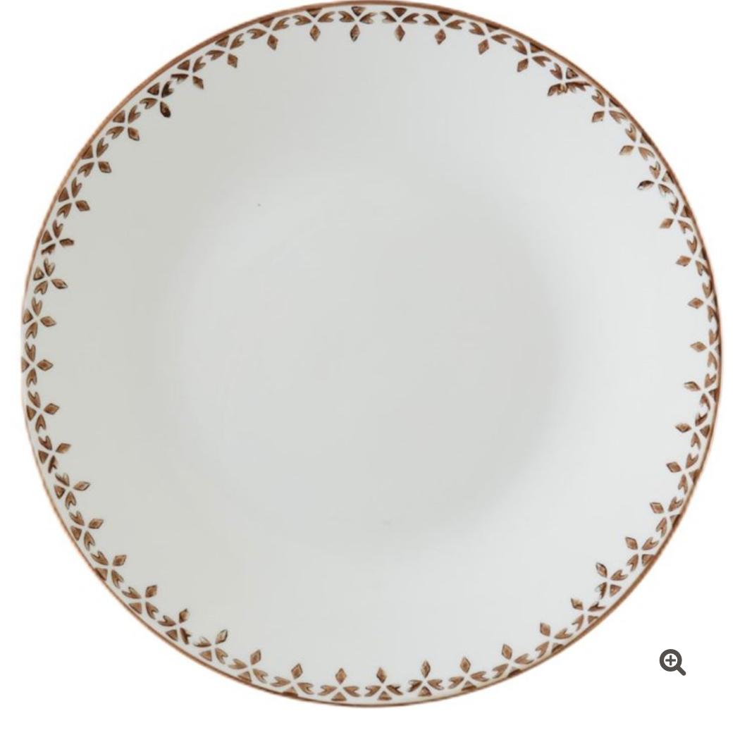 Wooded Reindeer Dinner Plate