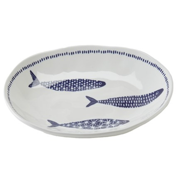 Holy Mackerel Oval Plate