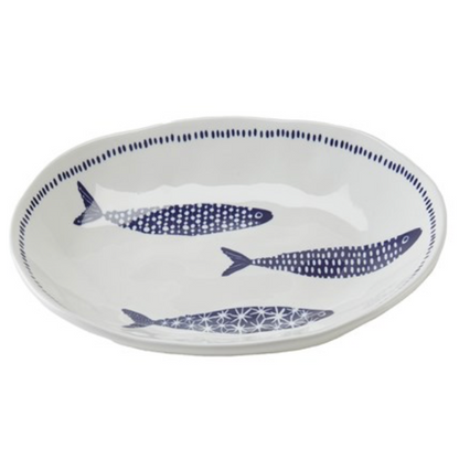 Holy Mackerel Oval Plate