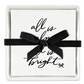 Ceramic Napkin Tray + Napkins - All is Bright Bow