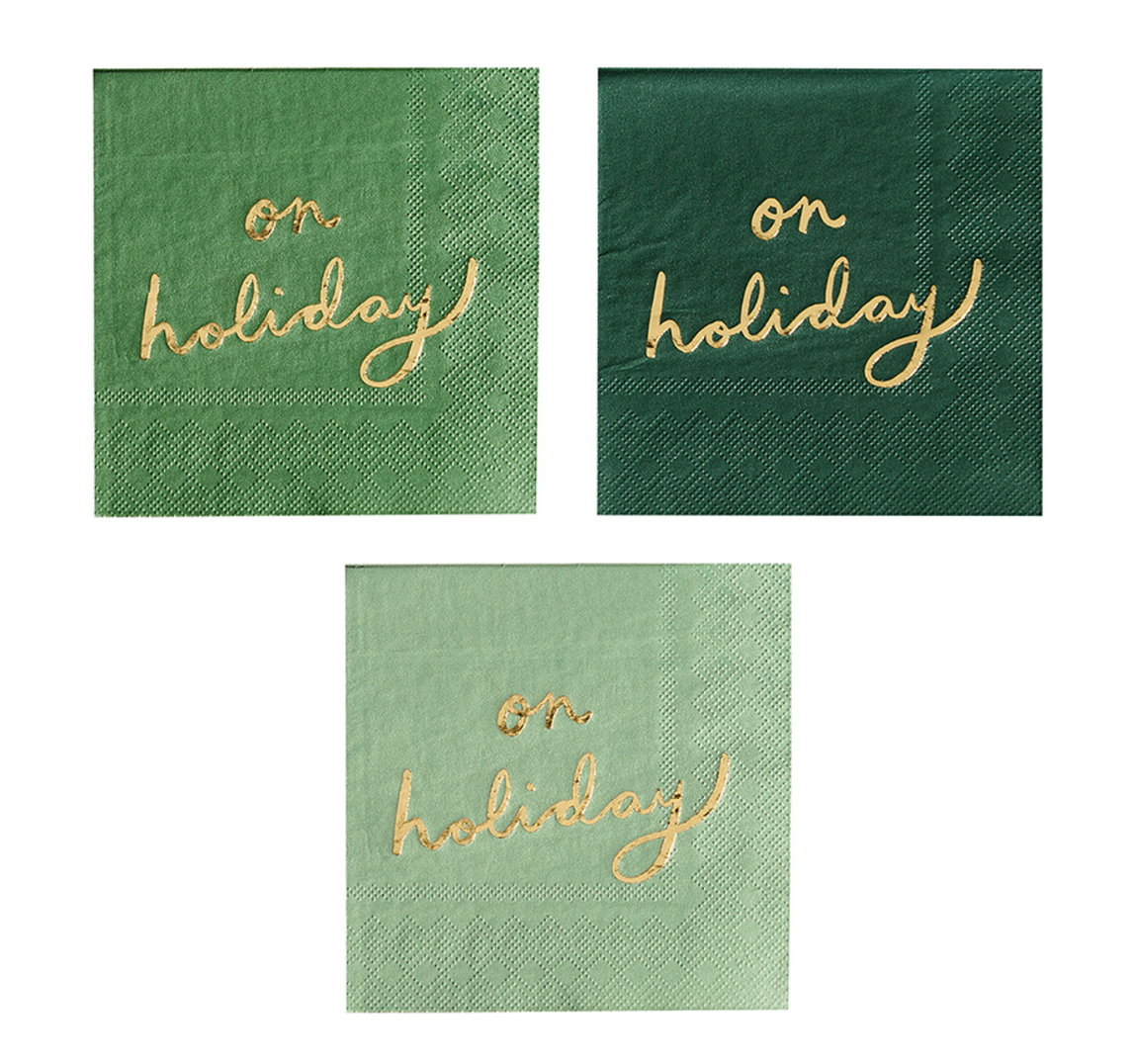 Cocktail Napkins - On Holiday