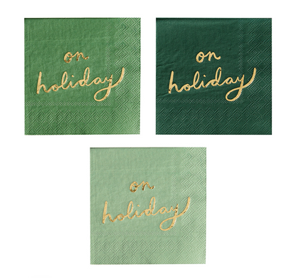 Cocktail Napkins - On Holiday