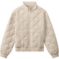 Lights at Night Quilted Jacket - Pumice Stone