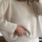 Travel Sweater - Cream