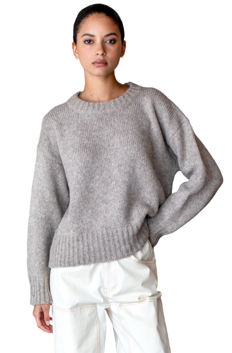 Cozy Sweater - Fog Grey Melange