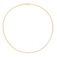 2mm Italian Chain Link Necklace - 20"