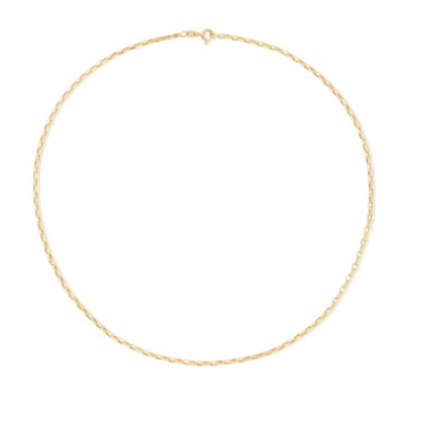 2mm Italian Chain Link Necklace - 24"