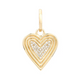 Groovy Make Your Move Pavé Heart Hinged Charm