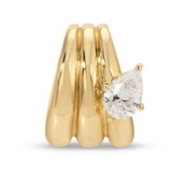 Groovy Diamond Era Big Bead - Lab Grown