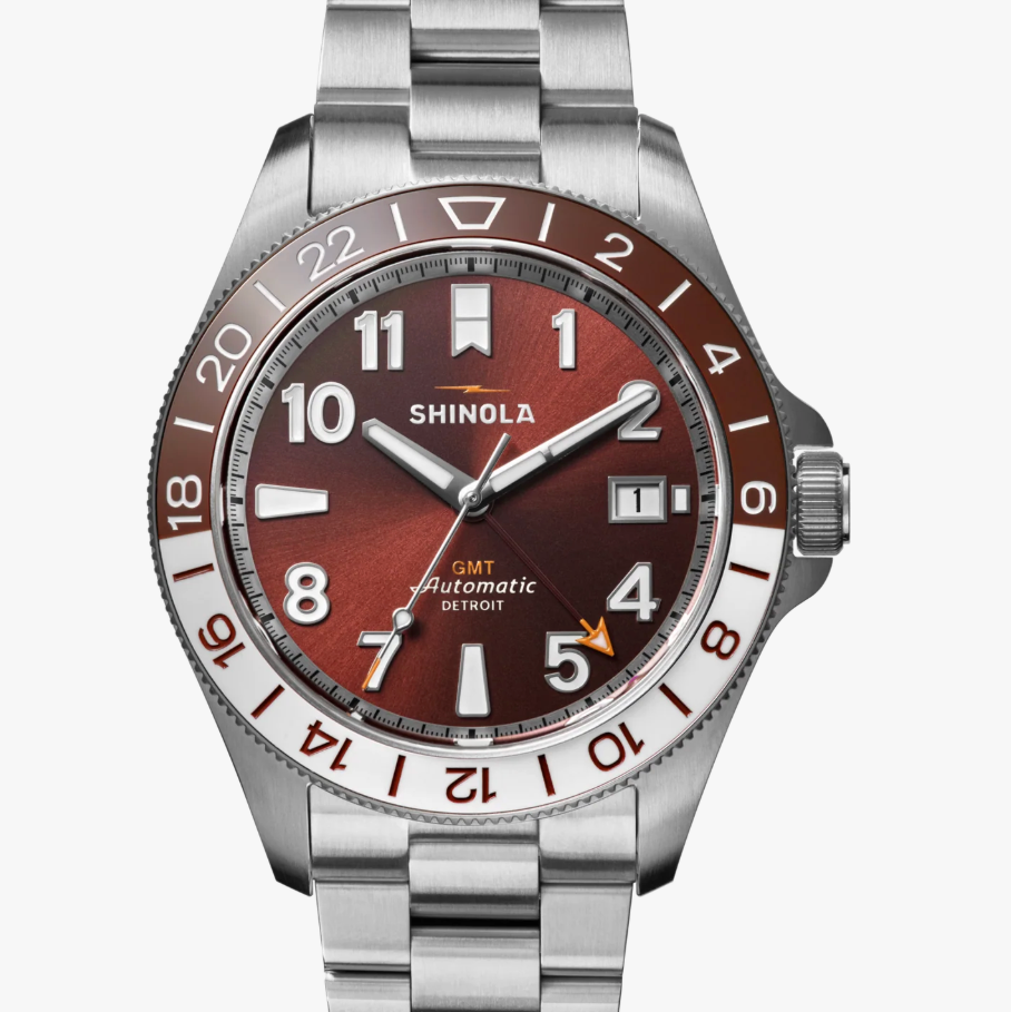 Monster GMT Automatic Watch - 40mm | Whiskey