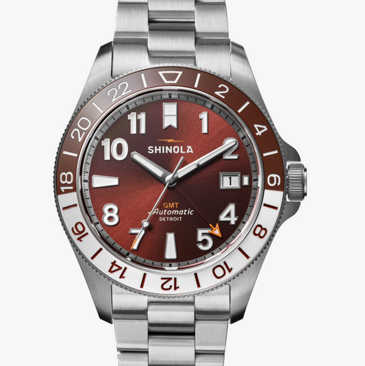 Monster GMT Automatic Watch - 40mm | Whiskey