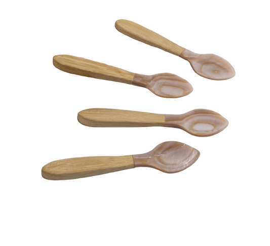 Serin Shell Medium Spoons - Set of 4