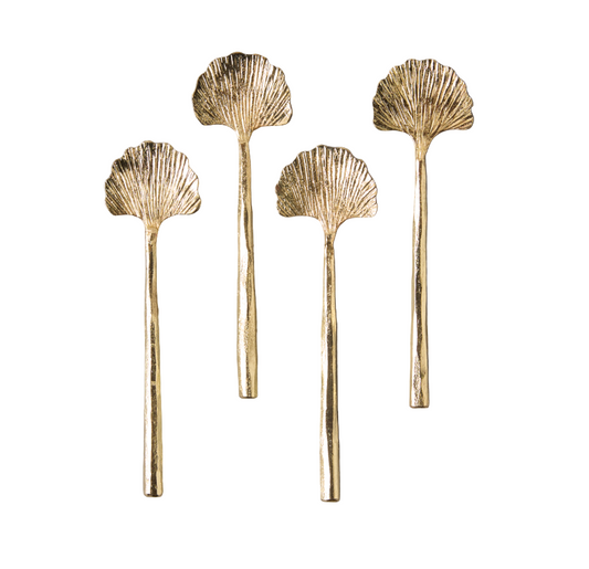 Gingko Mini Spoons - Set of 4