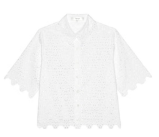 The Petal Eyelet Shirt