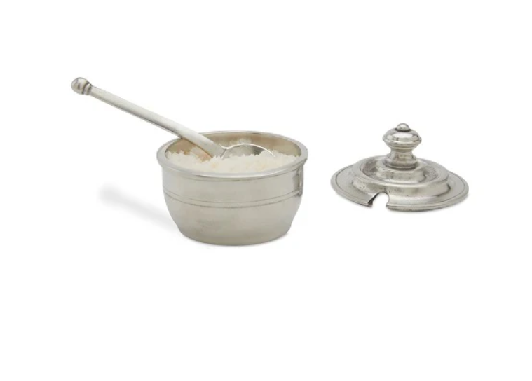 Piccolo Salt Cellar with Lid and Spoon