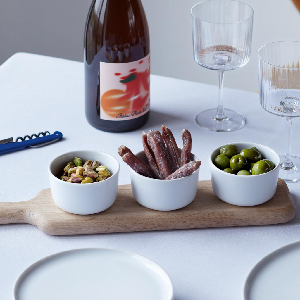 Paddle Bowl Set & Oak Paddle