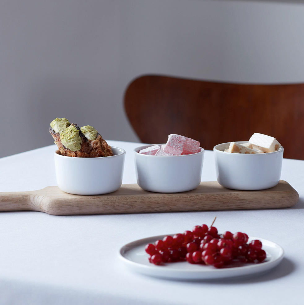 Paddle Bowl Set & Oak Paddle