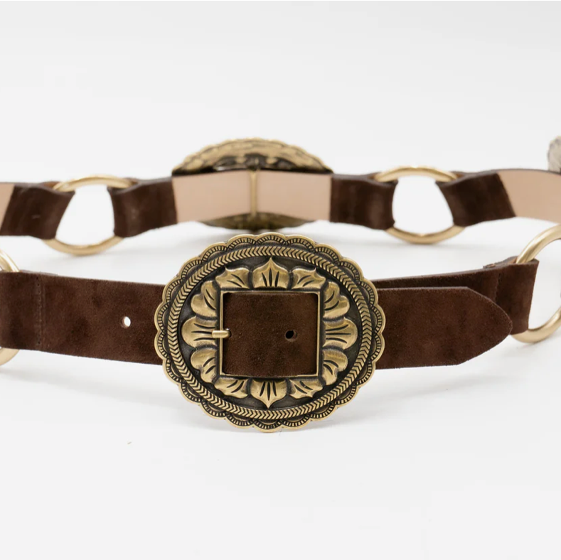 Lilienne Belt - Brass Buckle Set