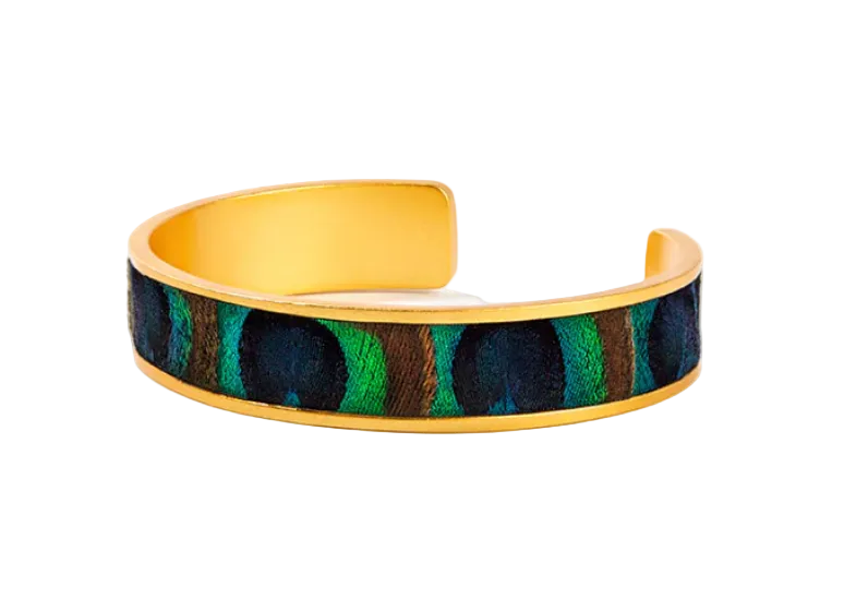 Feathered Thin Cuff
